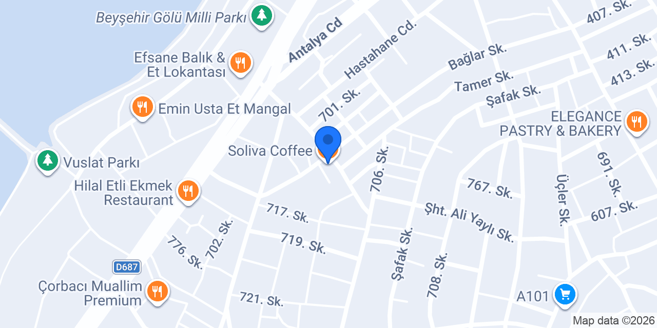 Soliva Coffee konumu