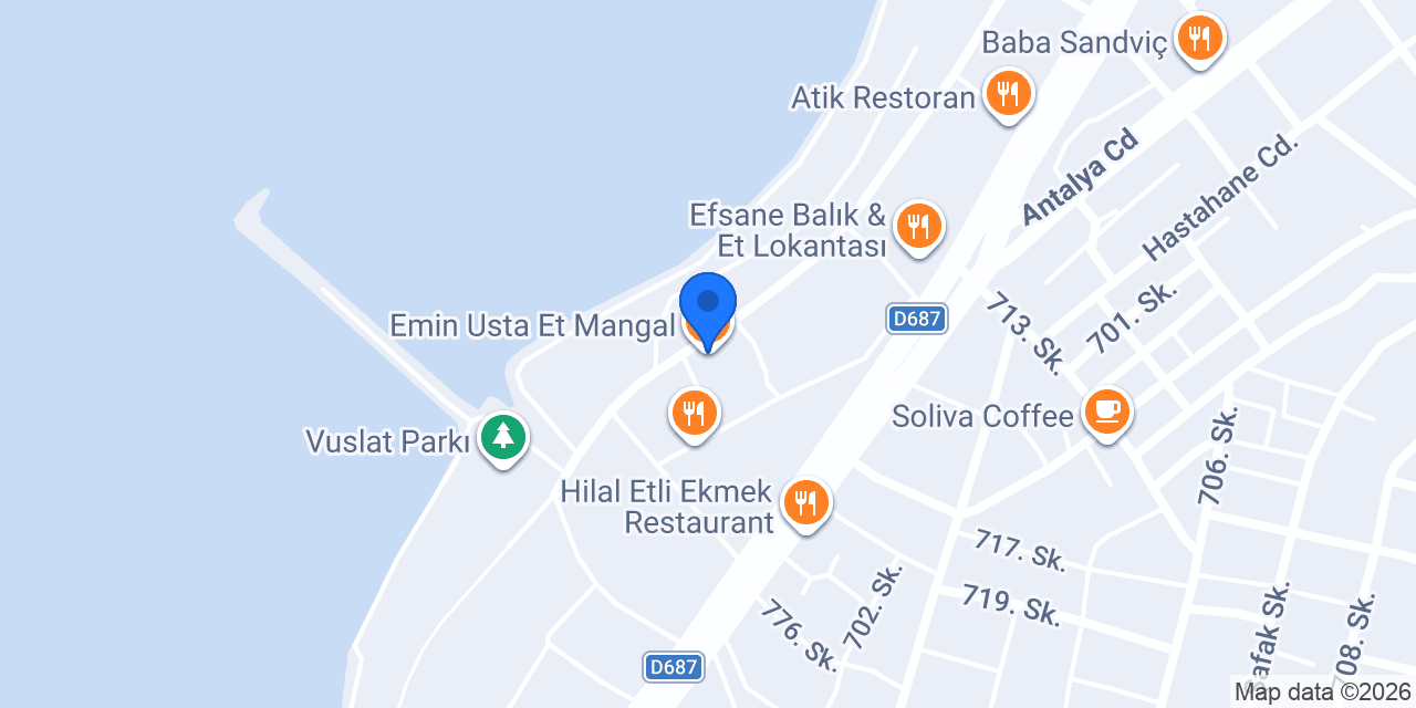 Emin Usta Et Mangal konumu