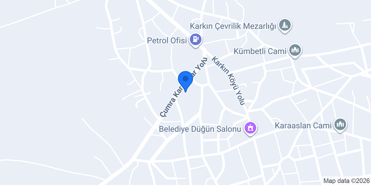 Karkın Tarım konumu