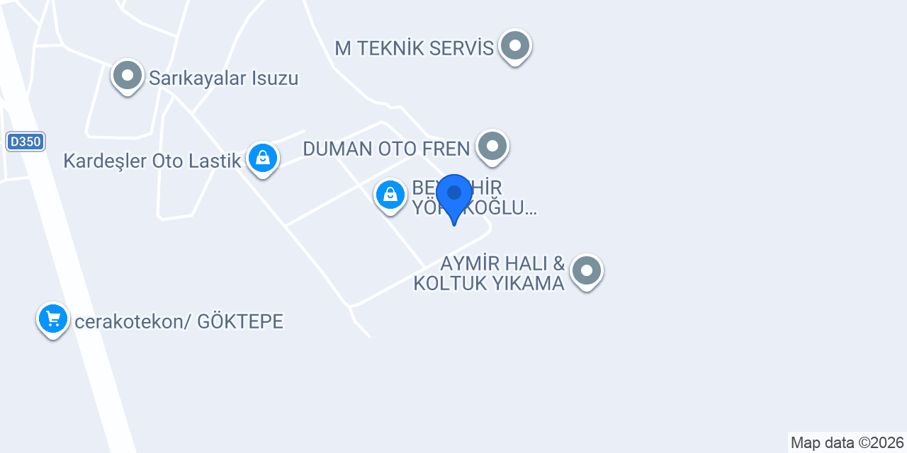 TÜLEK OTO BOYA konumu