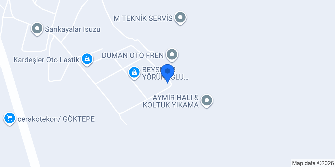 ERVA OTO BOYA konumu