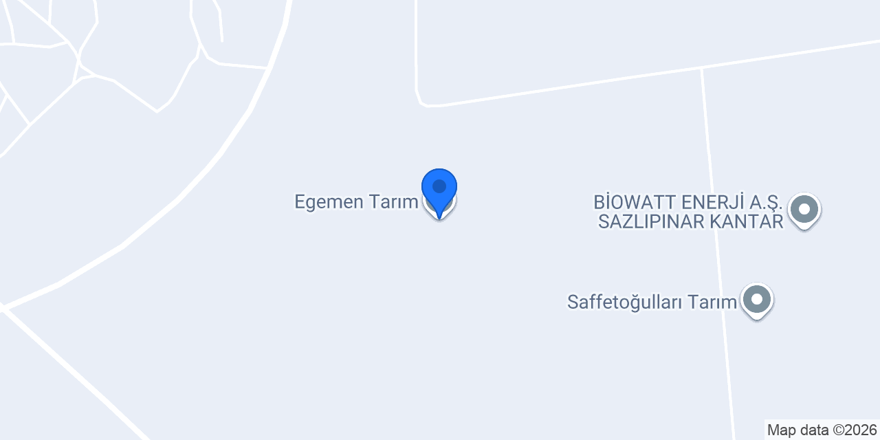 Egemen Tarım konumu