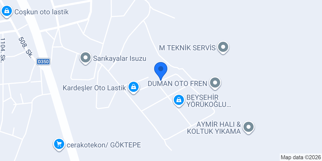 YT OTO BOYA konumu