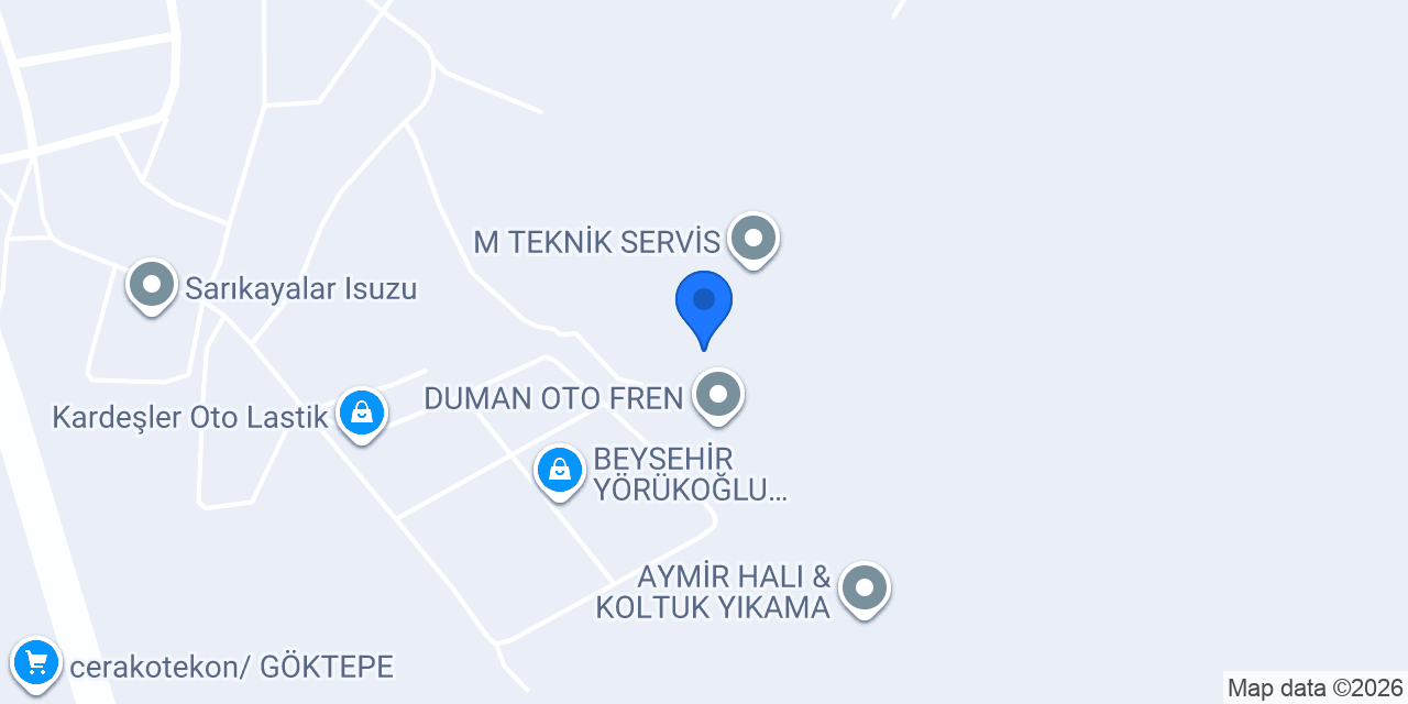 Eraydınlar Otomotiv konumu