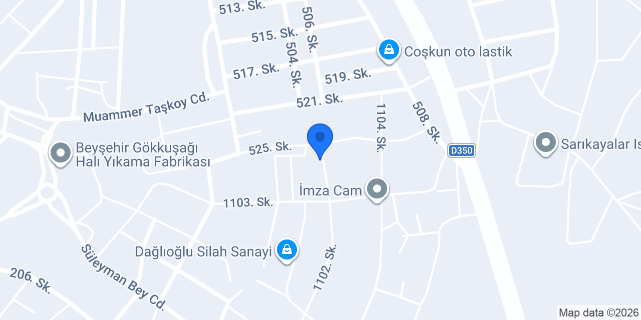 Zedef demir doğrama konumu