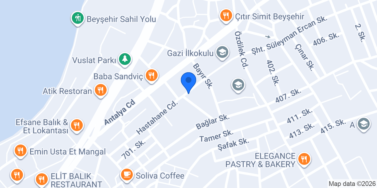 Tatlısu Yumurta Ve Piliç Şube 2 konumu