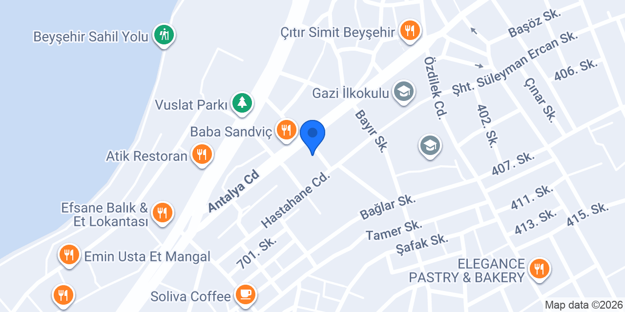 Çizgim Saç Tasarim konumu
