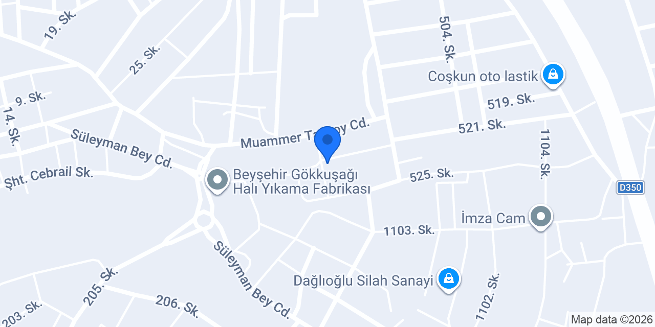 Anıl Ahşap Boya konumu