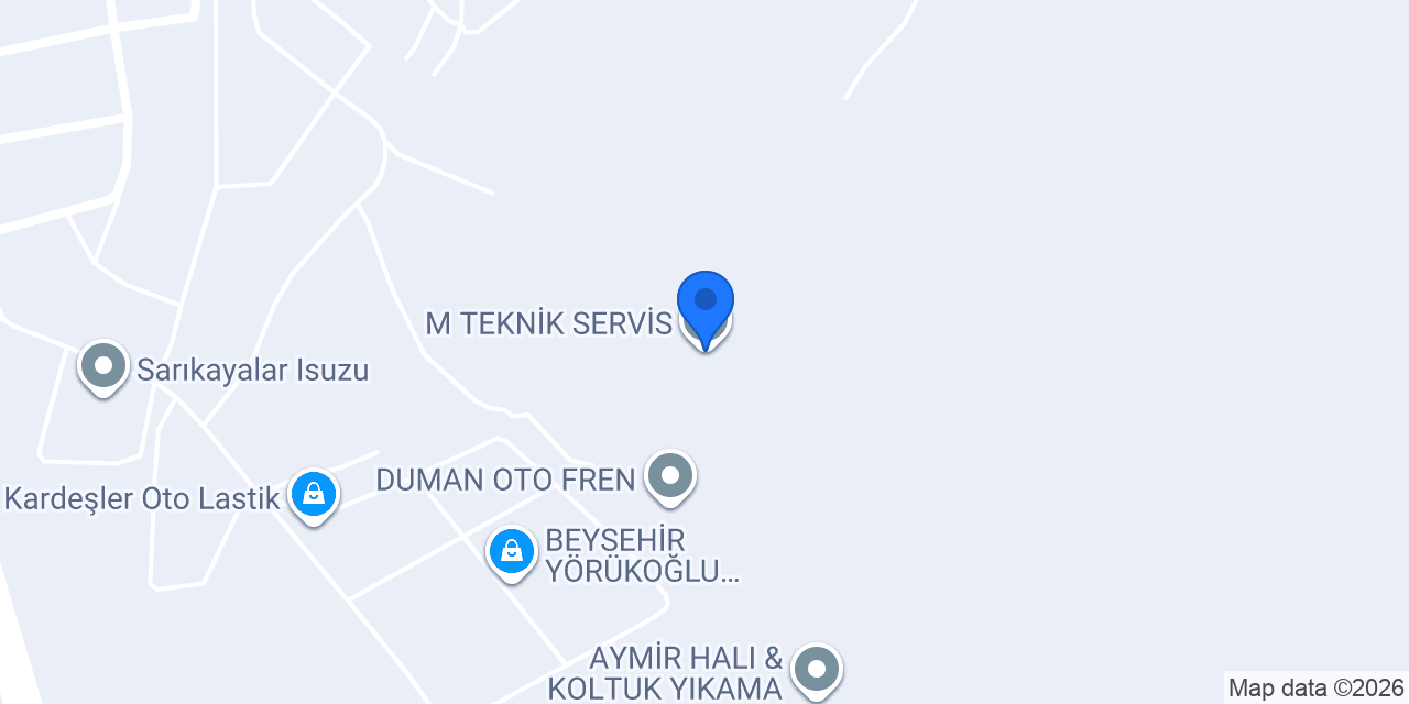 M TEKNİK SERVİS konumu