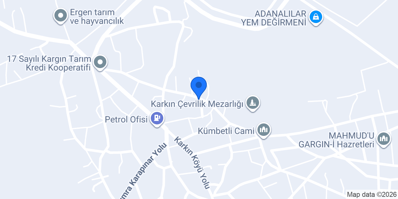 Karkın Eczanesi konumu
