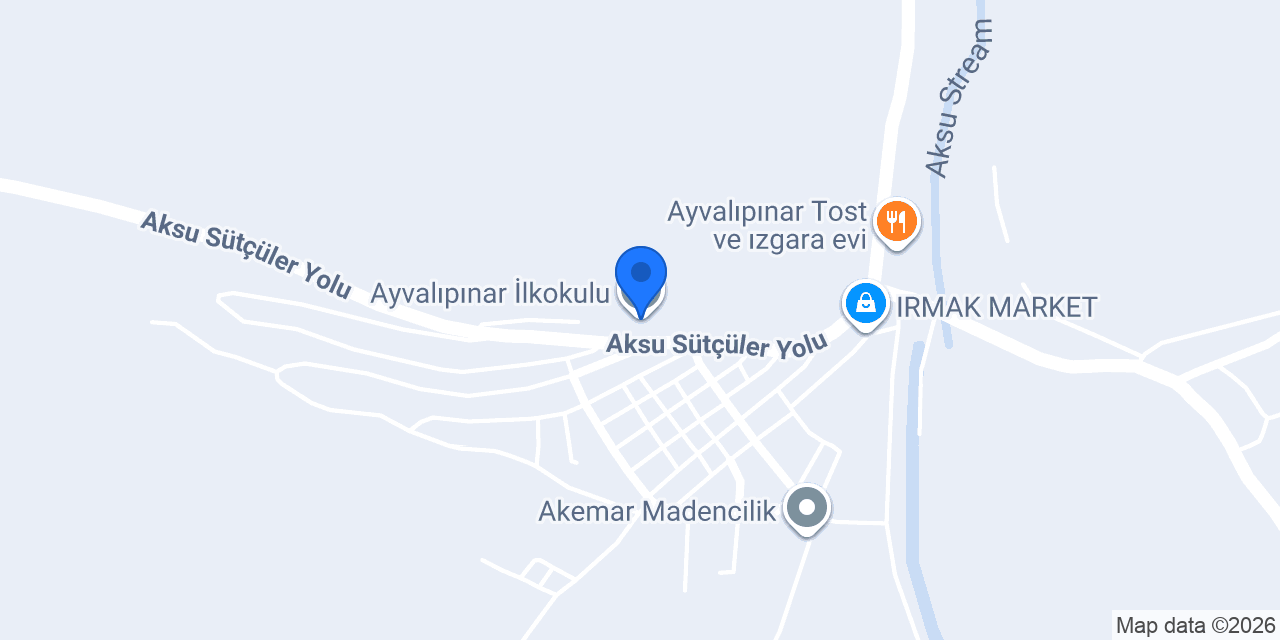 Ayvalıpınar İlkokulu konumu