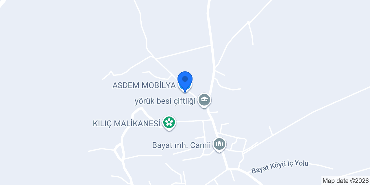ASDEM MOBİLYA konumu