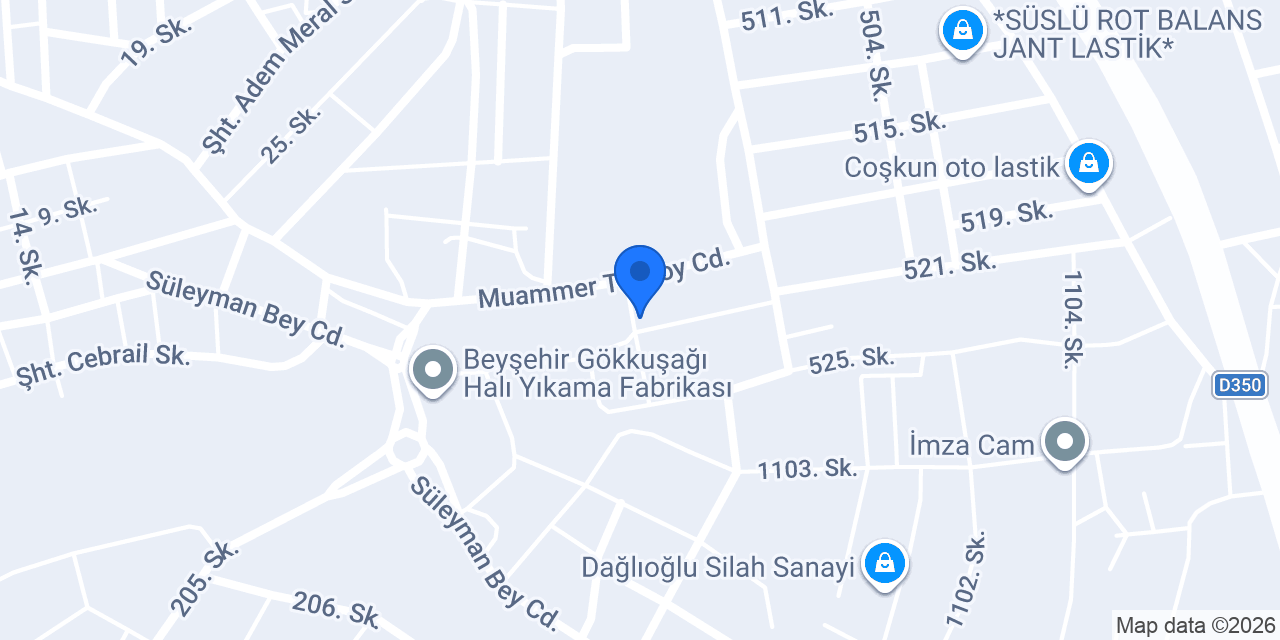 Özel Mermer konumu