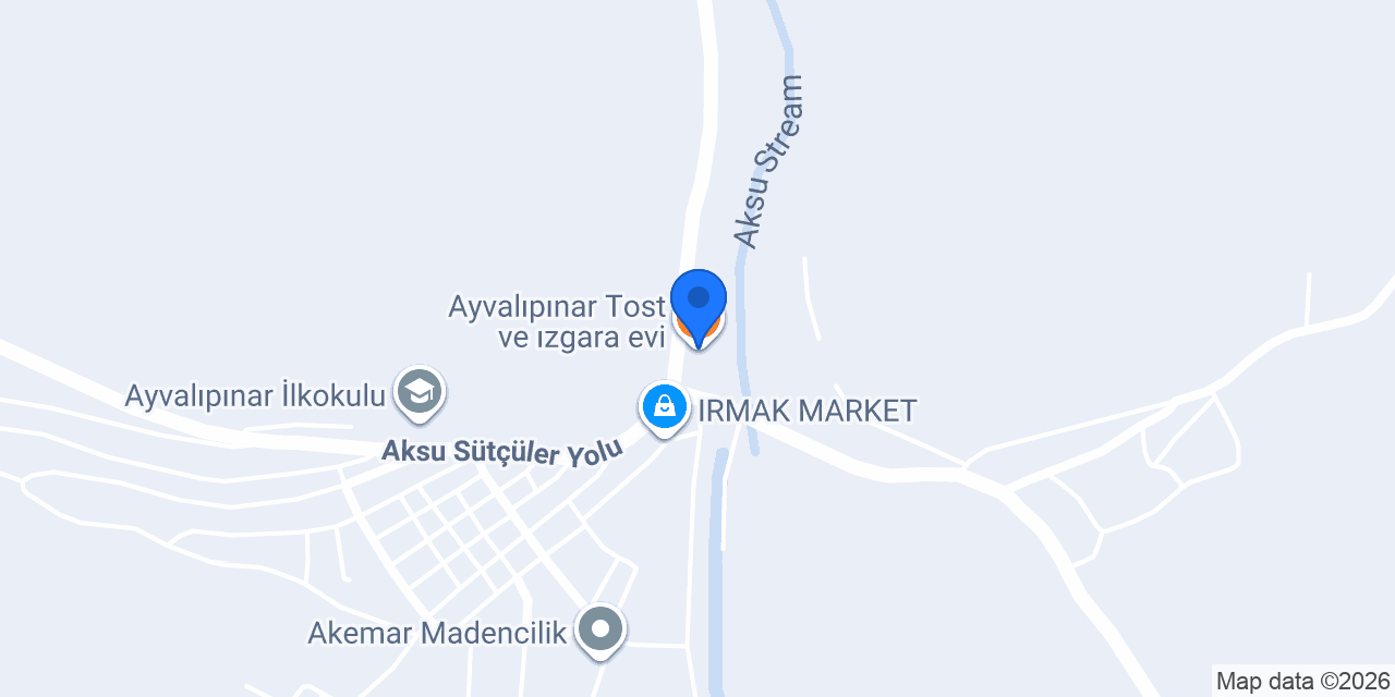 Ayvalıpınar Tost ve ızgara evi konumu