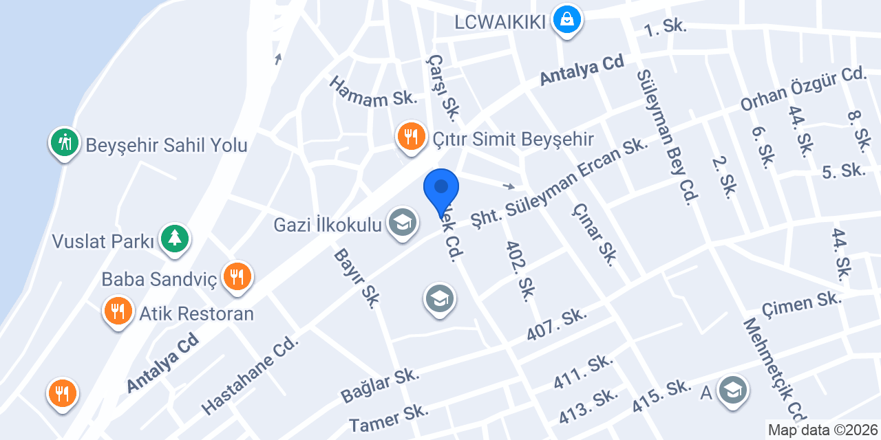 Ülküm Boncuk konumu