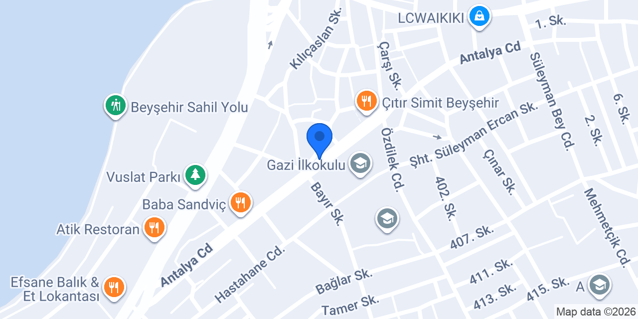 HAN YAPI MİMARLIK konumu