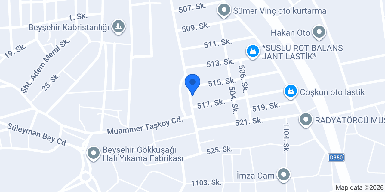 Doğal Mermer konumu
