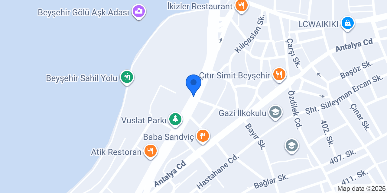 BEY KONAK - Restaurant konumu