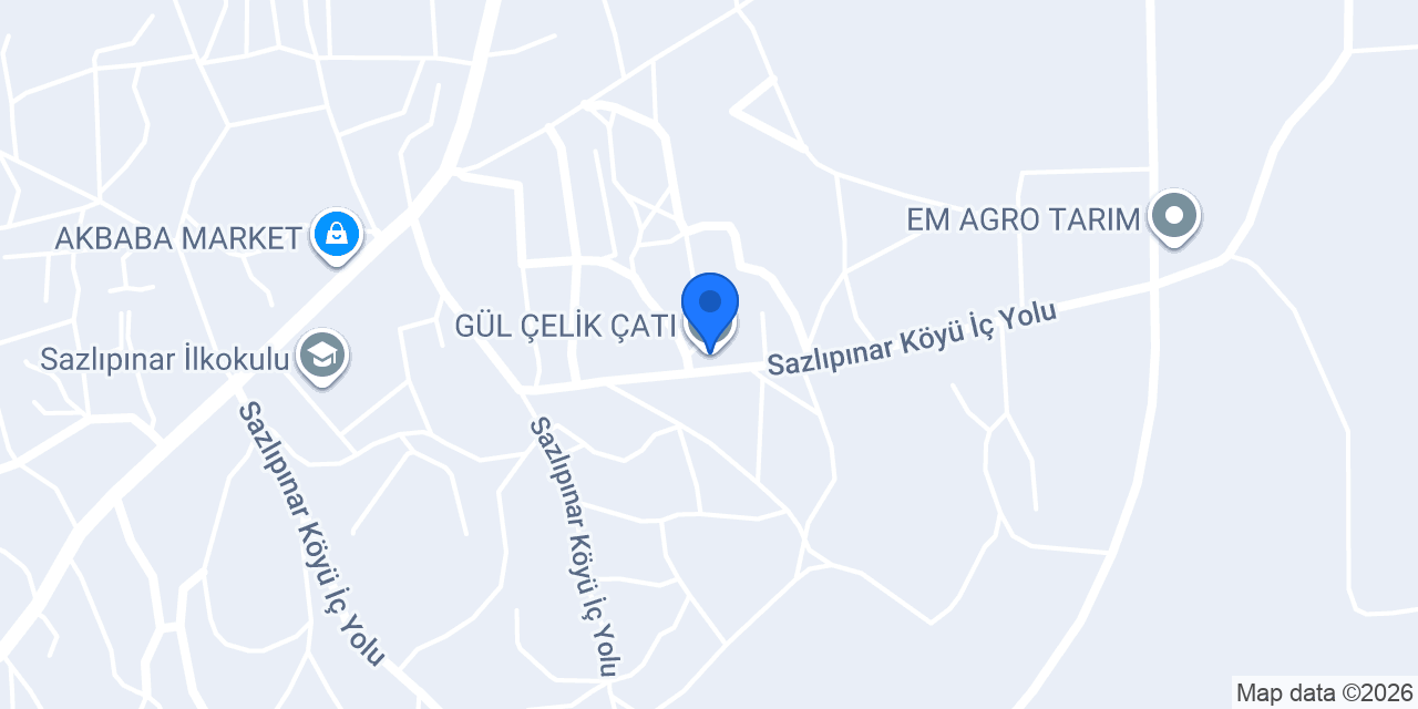 GÜL ÇELİK ÇATI konumu