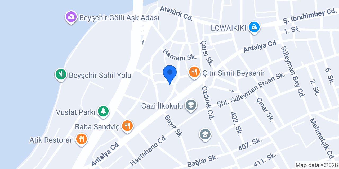 HAZEL KİTABEVİ konumu