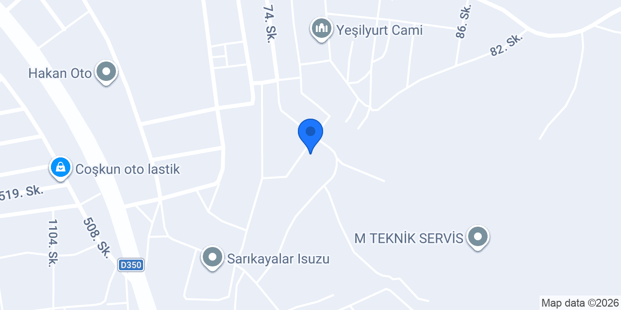 Süleyman Yetiş konumu