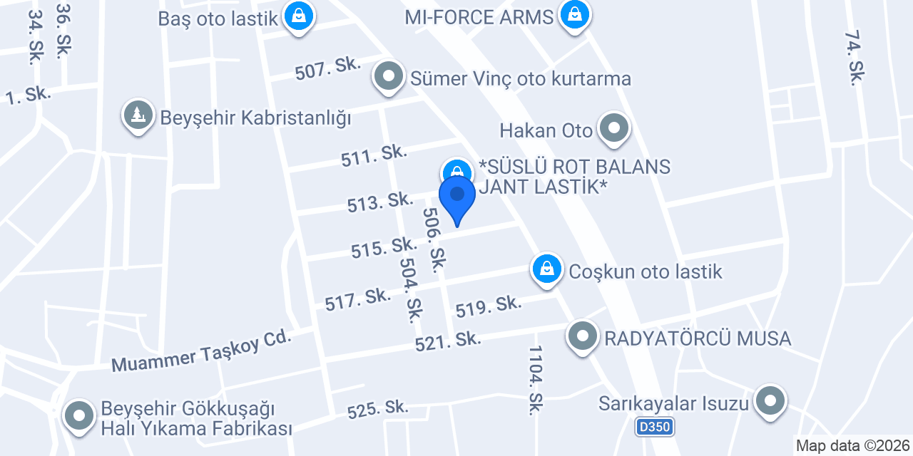 VASS CAR OTOMOTİV konumu