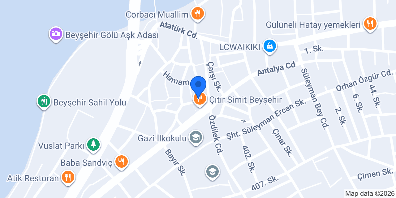 ltb jeans Beyşehir konumu