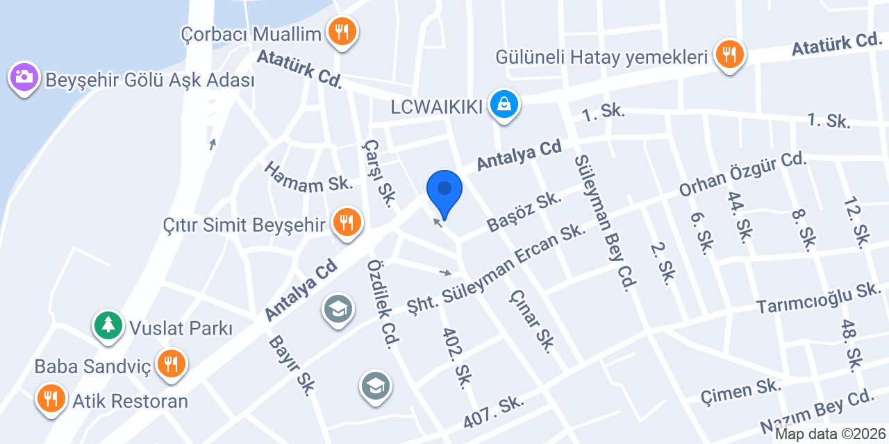 Çağdaş Kırtasiye konumu