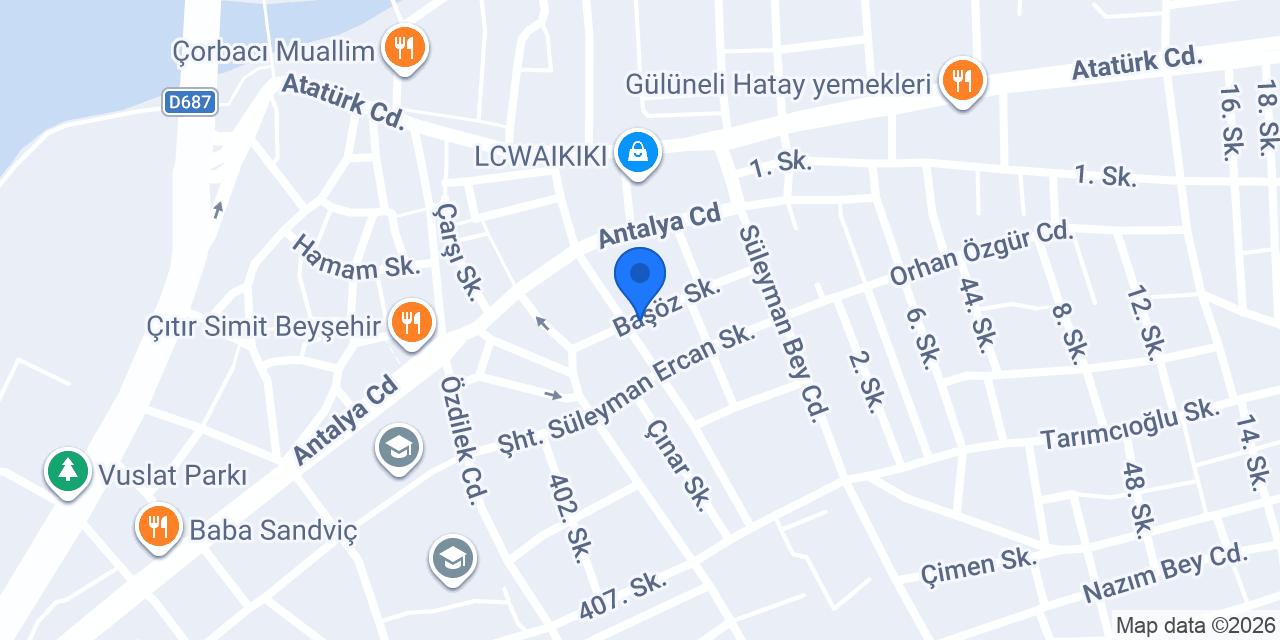 Beyşehir Meşhur Köfteci konumu