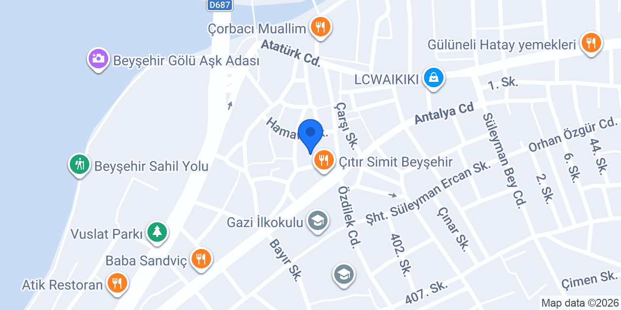 Pekak Yapı Mimarlık konumu