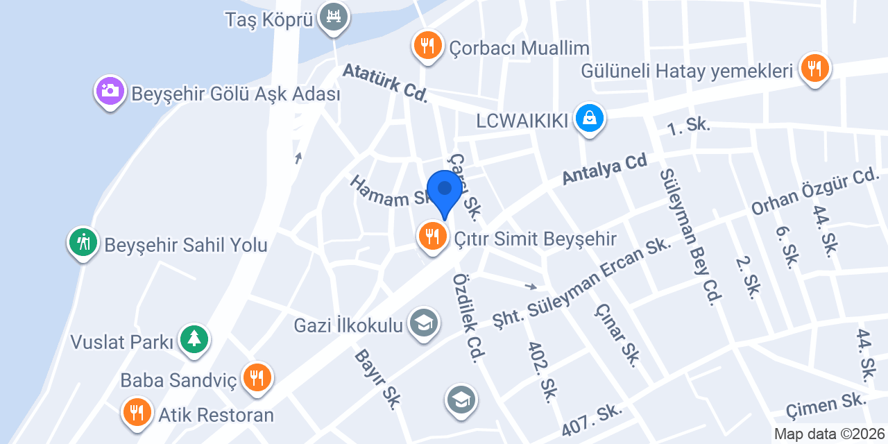 Ali AKDEMİR EMLAK konumu