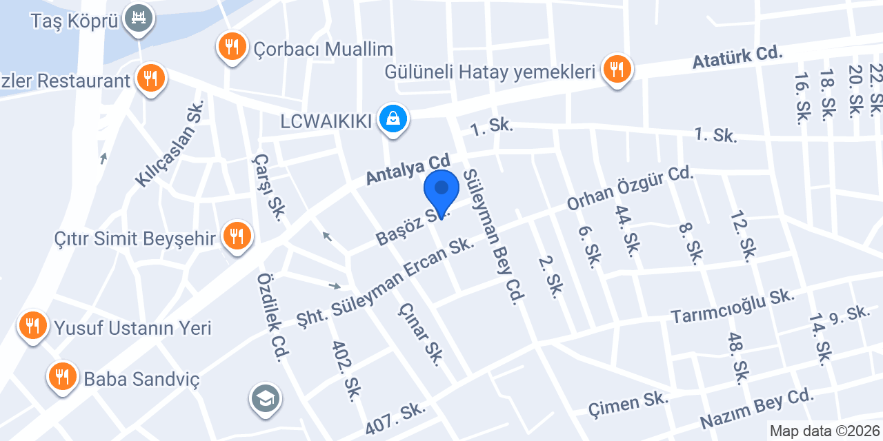 Alka Mobilya & Amare Ürünleri Satışı konumu