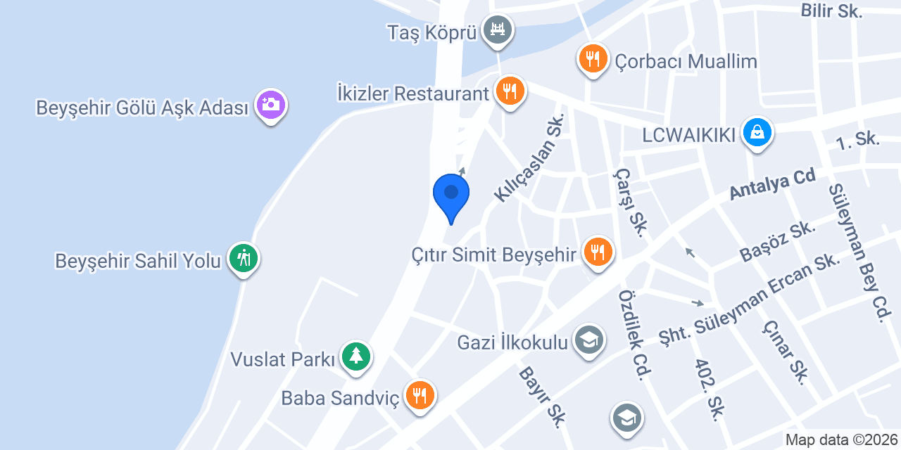 Kral Döner konumu