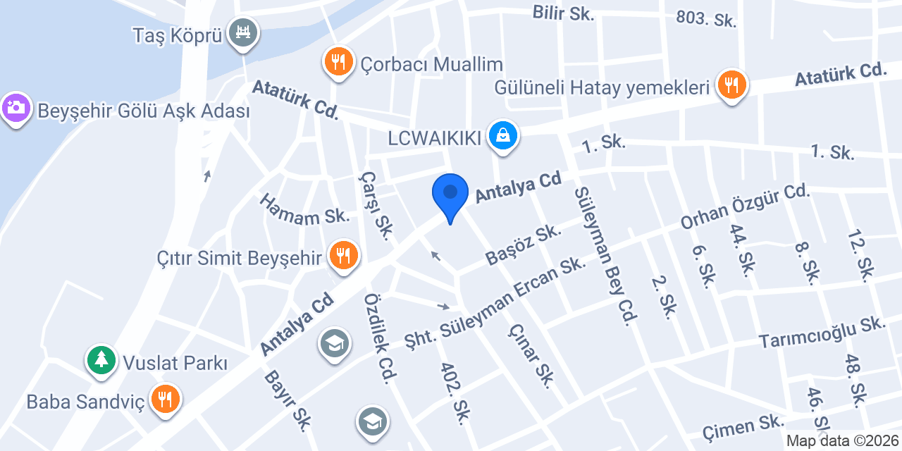 WİN BEYSEHİR FATİH SİGORTA konumu