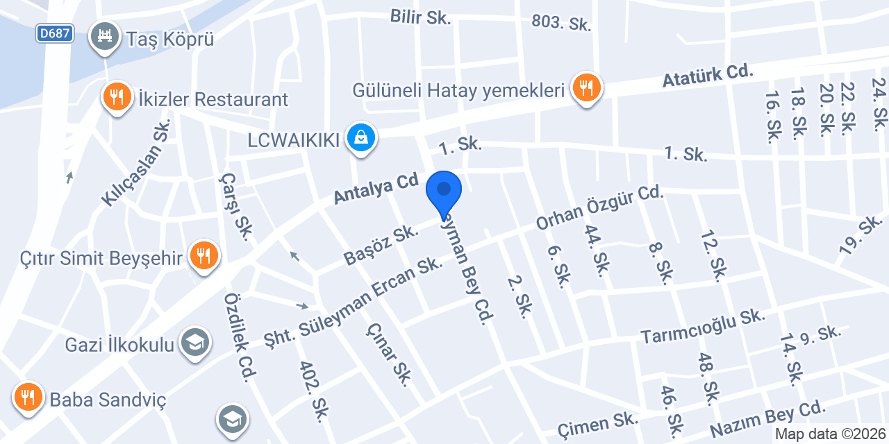YÖREM ETLİ EKMEK SALONU konumu