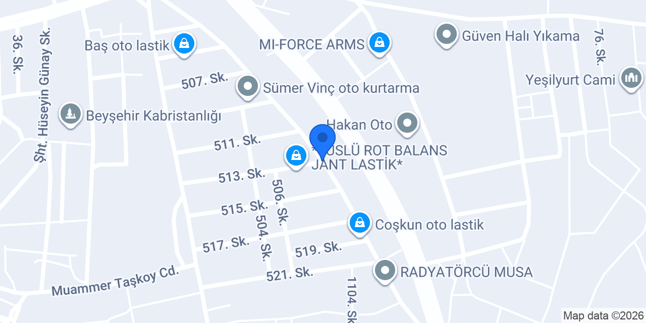 Vip Volkswagen Beyşehir konumu