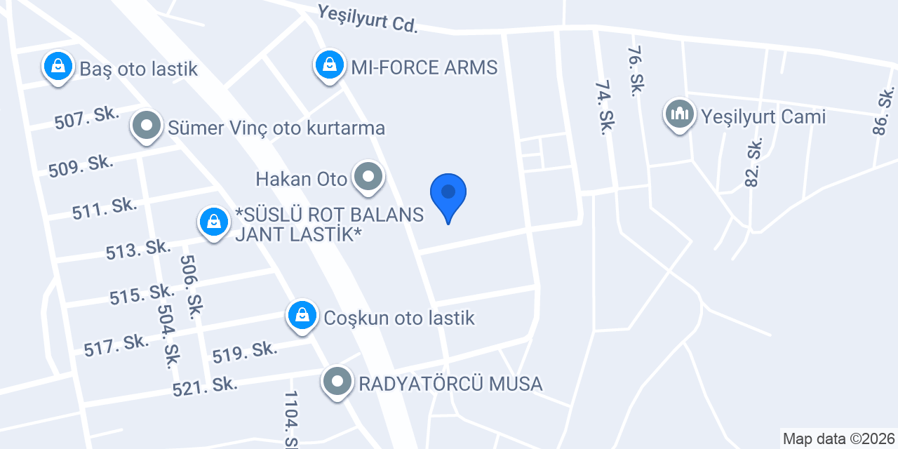 Balmaksan Arms NEVZAT BAL konumu