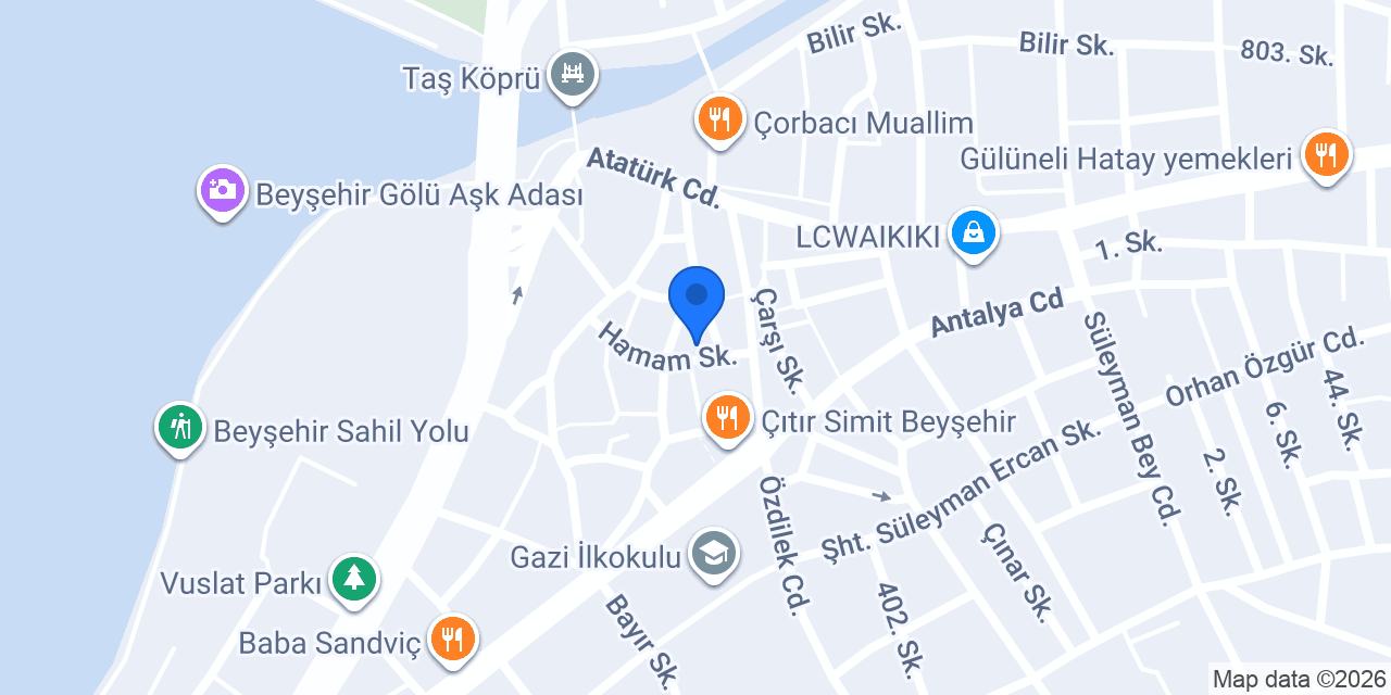Dgn Mağazacılık Arçelik - Beyşehir konumu
