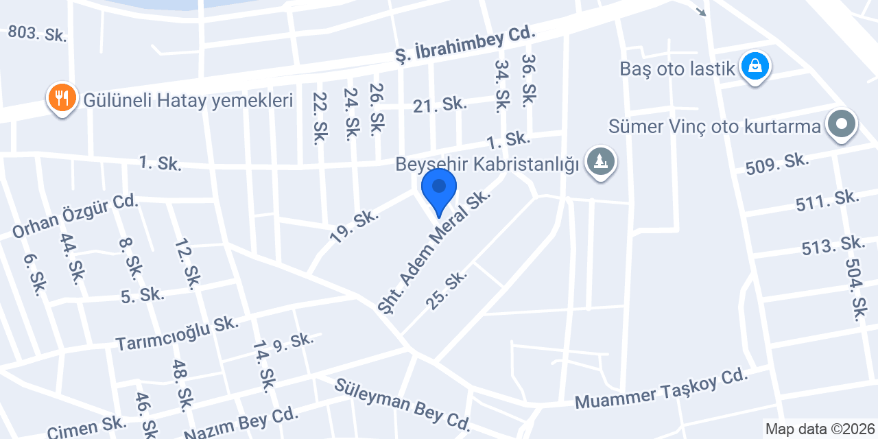 Dr. Ali Külahcı konumu