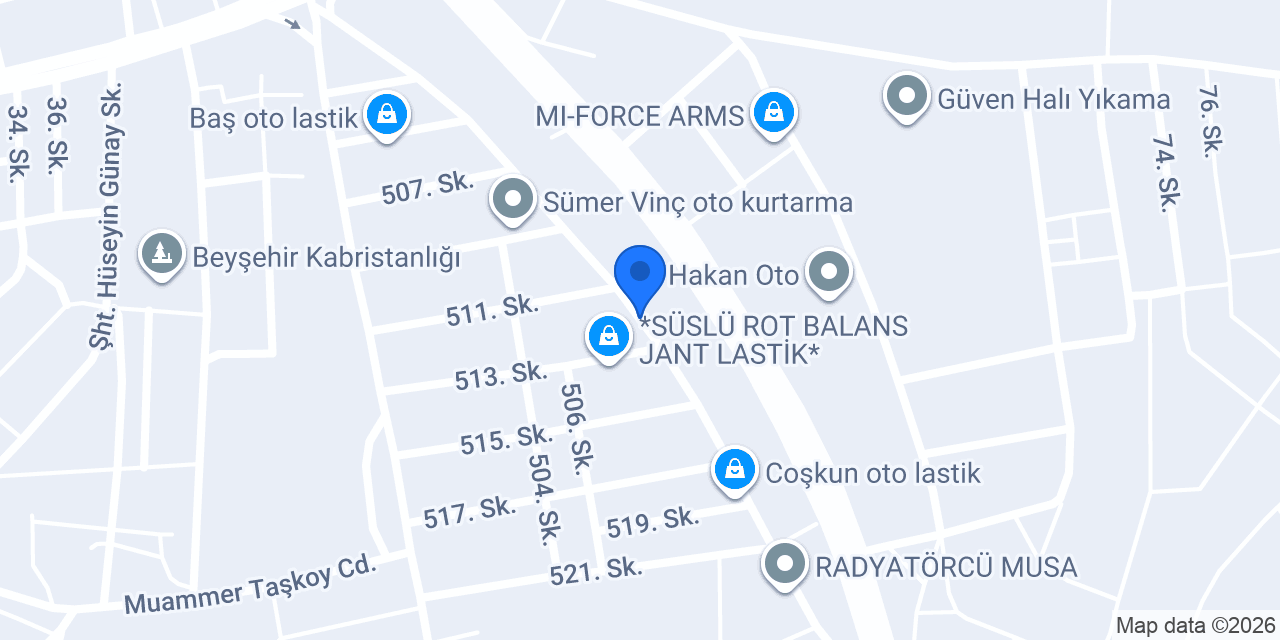 Rs servis Utts Turassist konumu