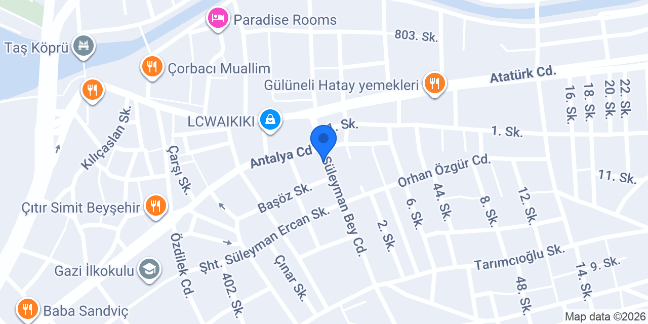 EFOR ERKEK KUAFÖRÜ konumu