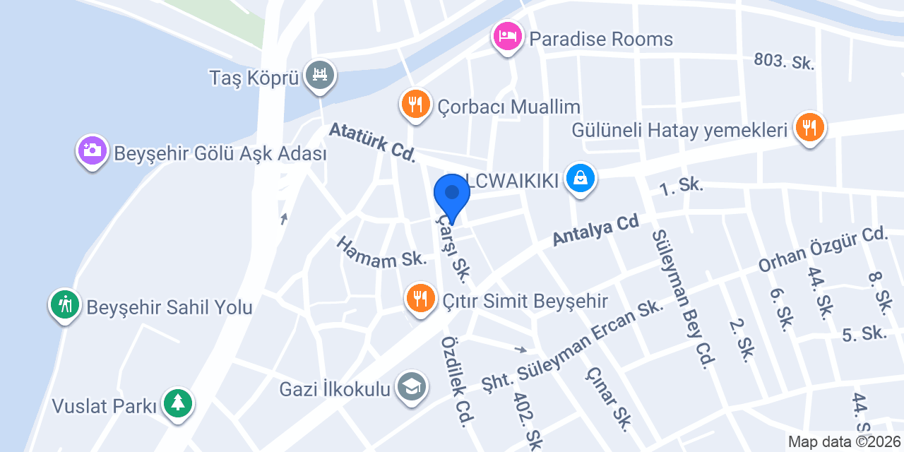 Esrahmet ev tekstili konumu