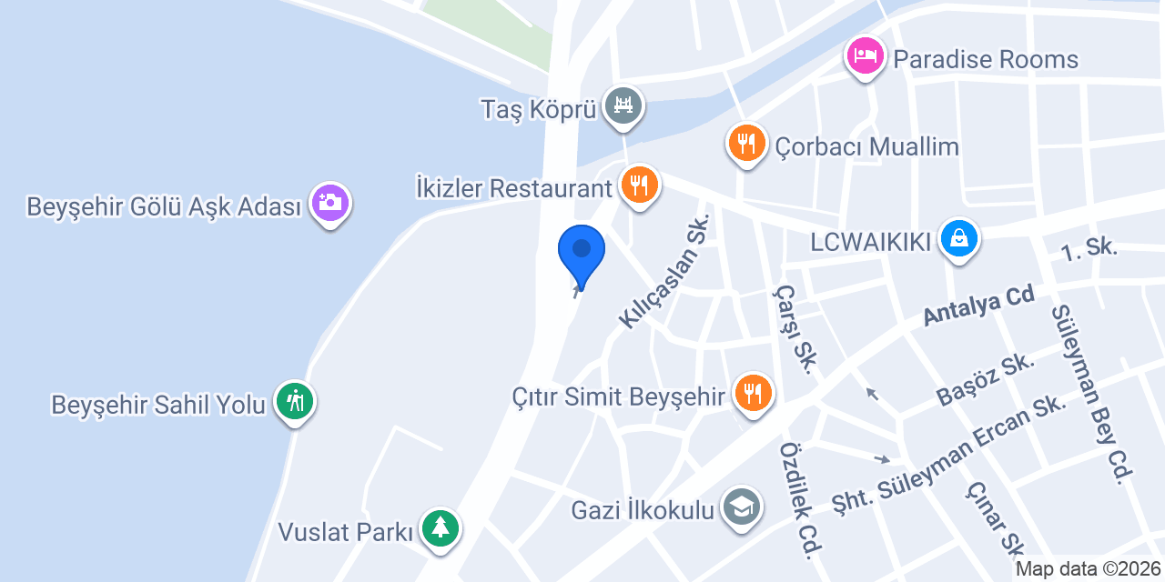 Öz Anka Döner konumu
