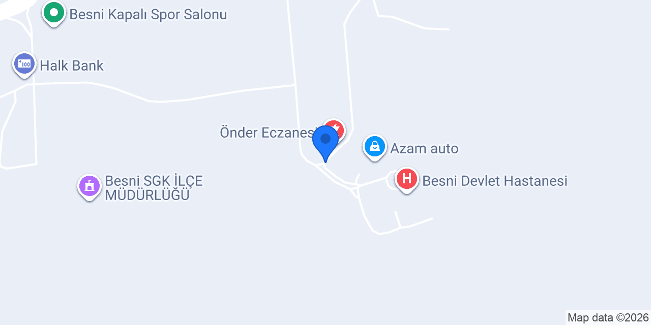 Besni Eczanesi konumu