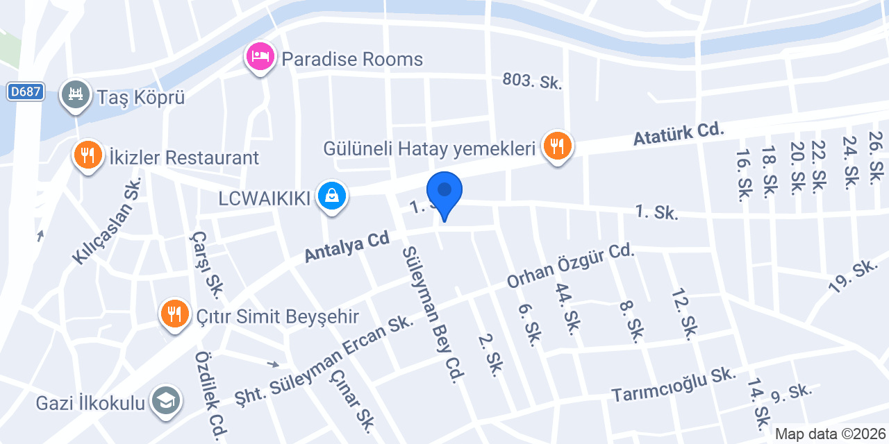 ÖZBAL MİMARLIK VE MÜTEAHHİTLİK konumu