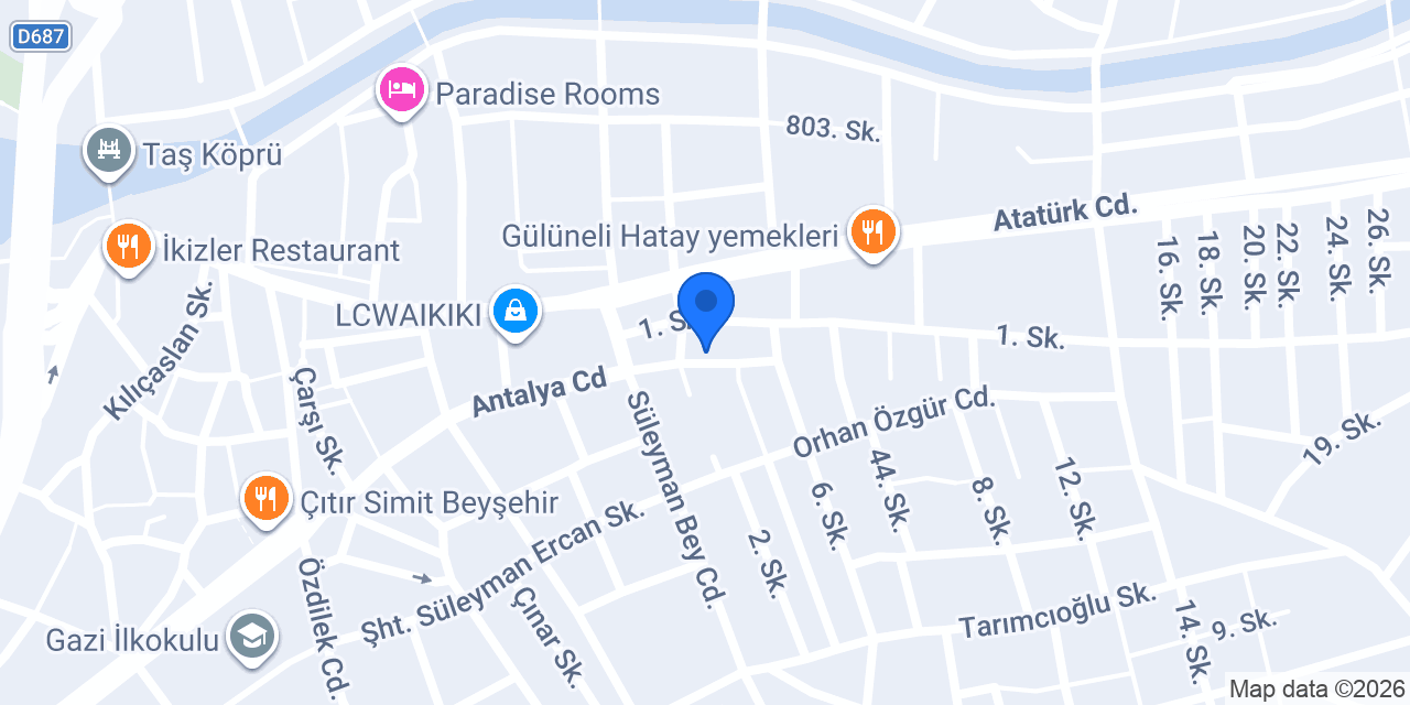 Karadağ Elektirik konumu