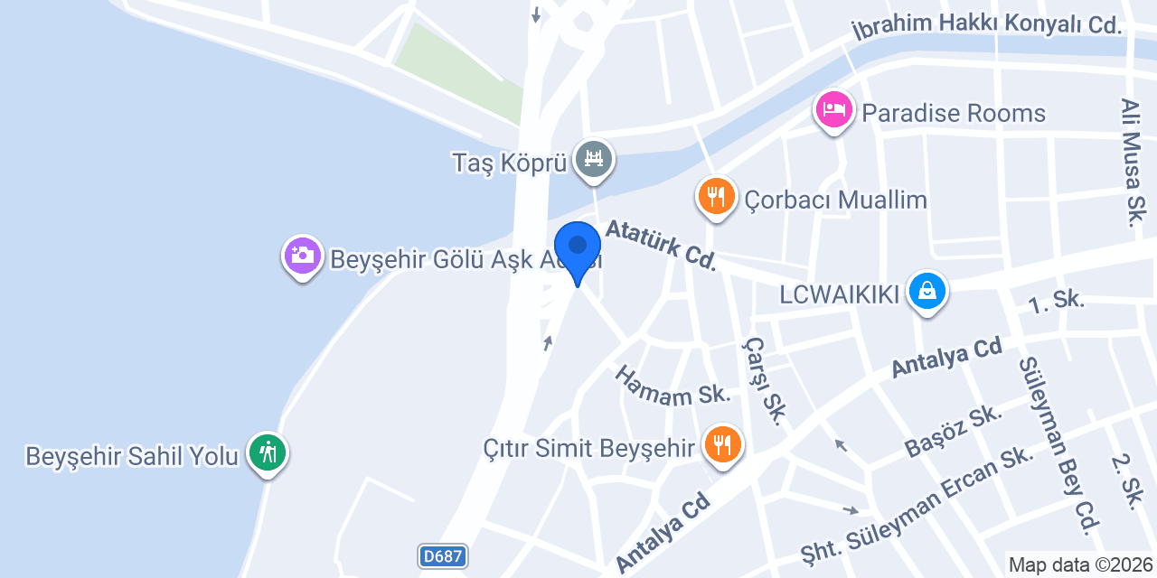 Eşrefoğlu Sürücü Kursu konumu
