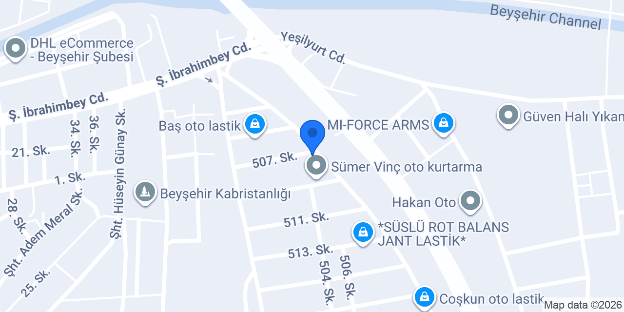 Gündoğdu Oto Elektrik konumu