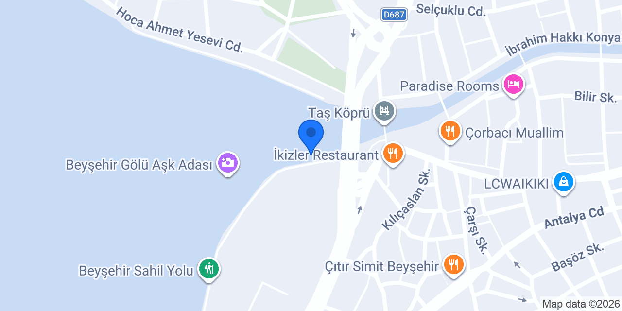 Beyşehir Yat Turu konumu