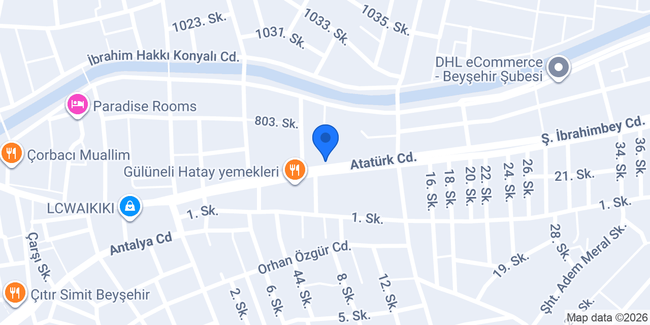 AKBIYIK İNŞAAT konumu